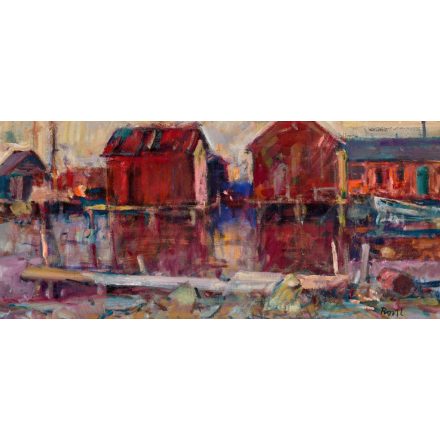 Bod László: Finn halászházak