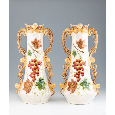 Szecessziós vázapár 