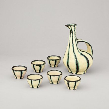 Gálócsy Edit: Csíkos likőrös készlet