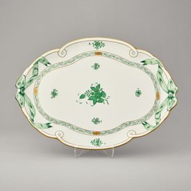 Herendi szalagos dísztál