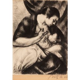 Uitz Béla: Anya gyermekével