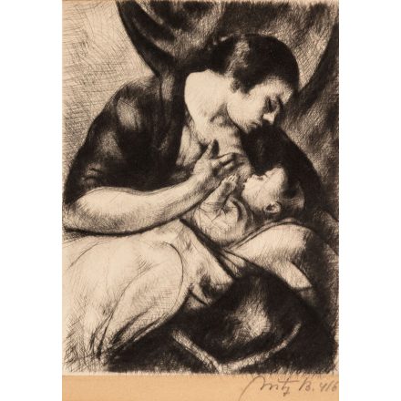 Uitz Béla: Anya gyermekével