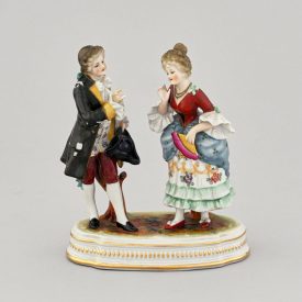 Kisplasztika - Udvarlás 