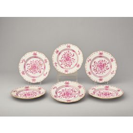 6 db süteményes tányér