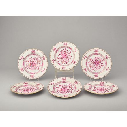 6 db süteményes tányér