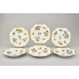 6 darab mélytányér