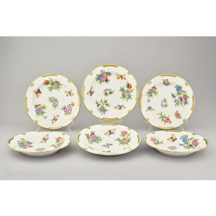 6 darab mélytányér