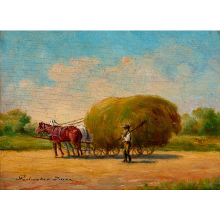 Perlmutter Imre: Szénás szekér