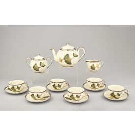 6 személyes 9 darabos teáskészlet