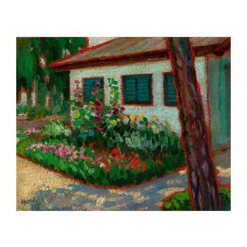 Huzella Pál: Kertrészlet