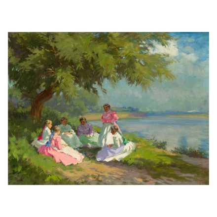 Nyilasy Sándor: Pihenő lányok